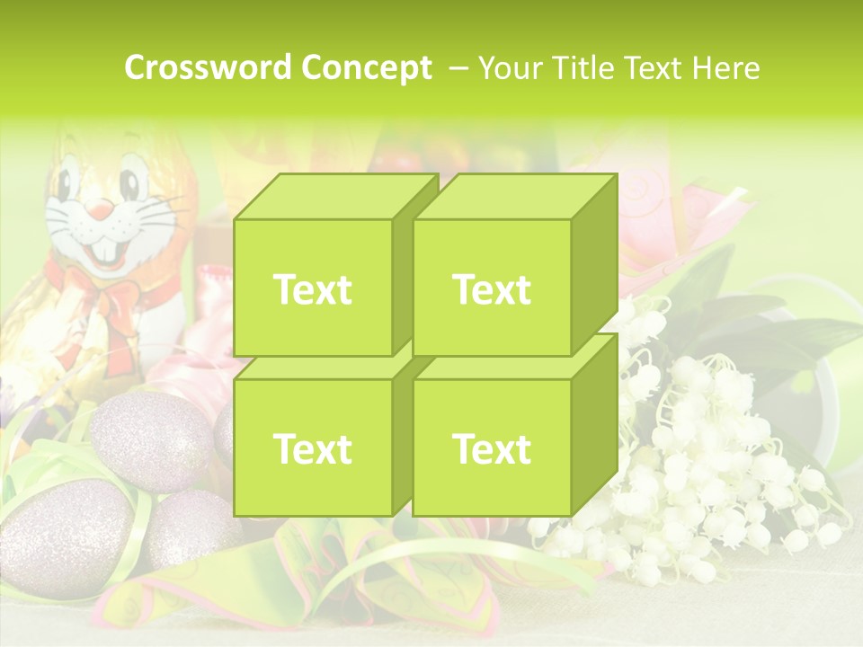 Ribbon Holiday Handmade PowerPoint Template