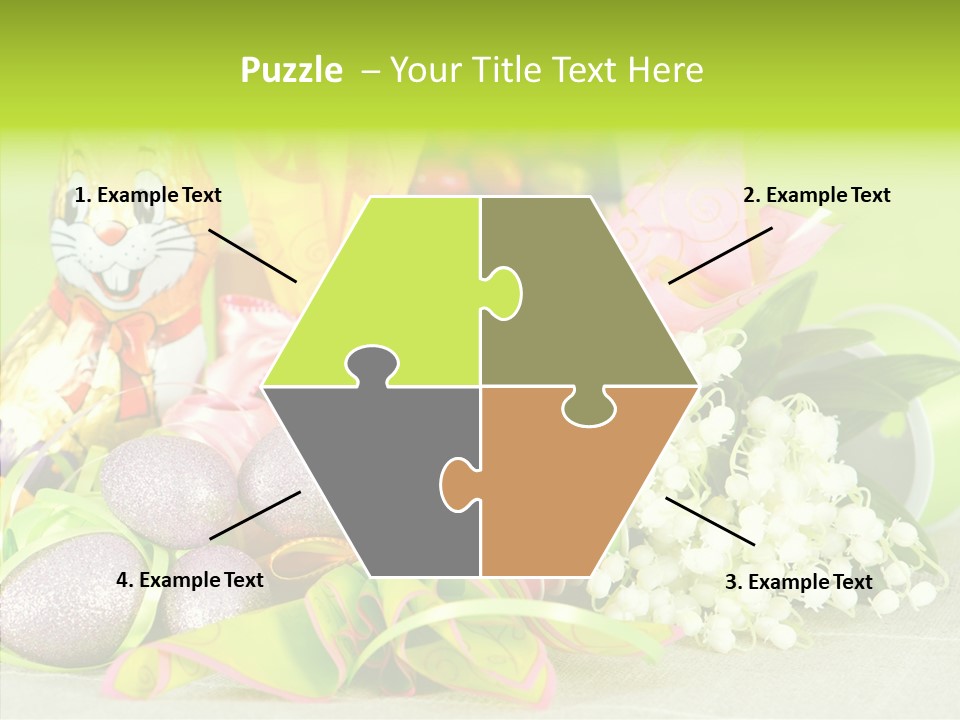 Ribbon Holiday Handmade PowerPoint Template