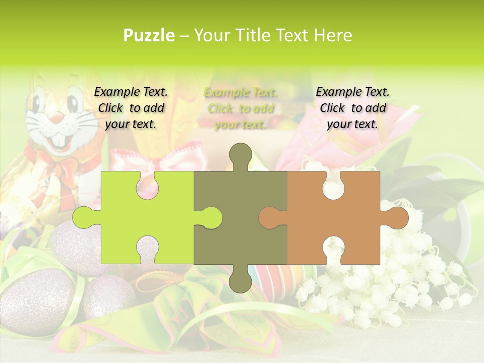 Ribbon Holiday Handmade PowerPoint Template