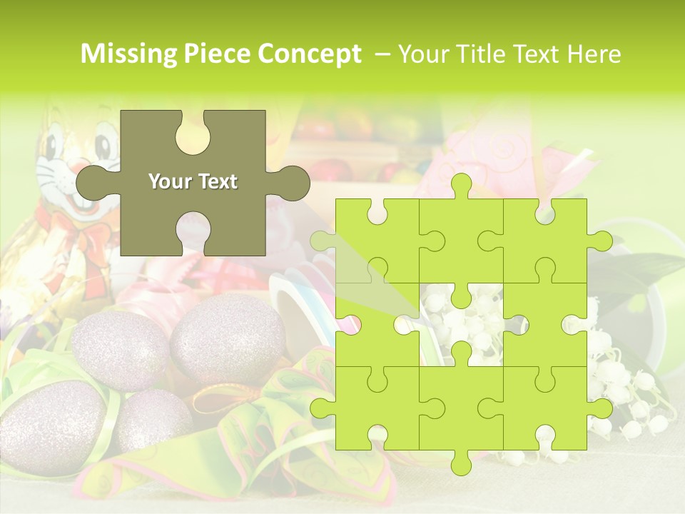 Ribbon Holiday Handmade PowerPoint Template