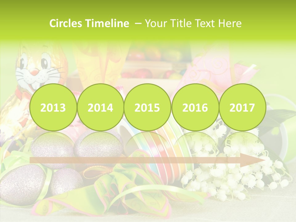 Ribbon Holiday Handmade PowerPoint Template