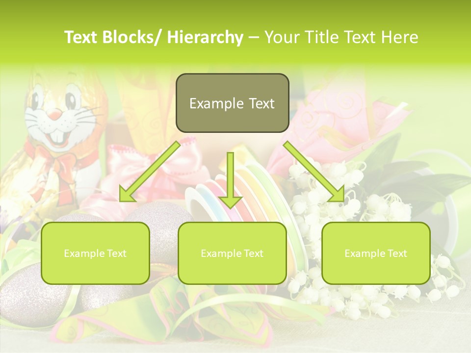 Ribbon Holiday Handmade PowerPoint Template