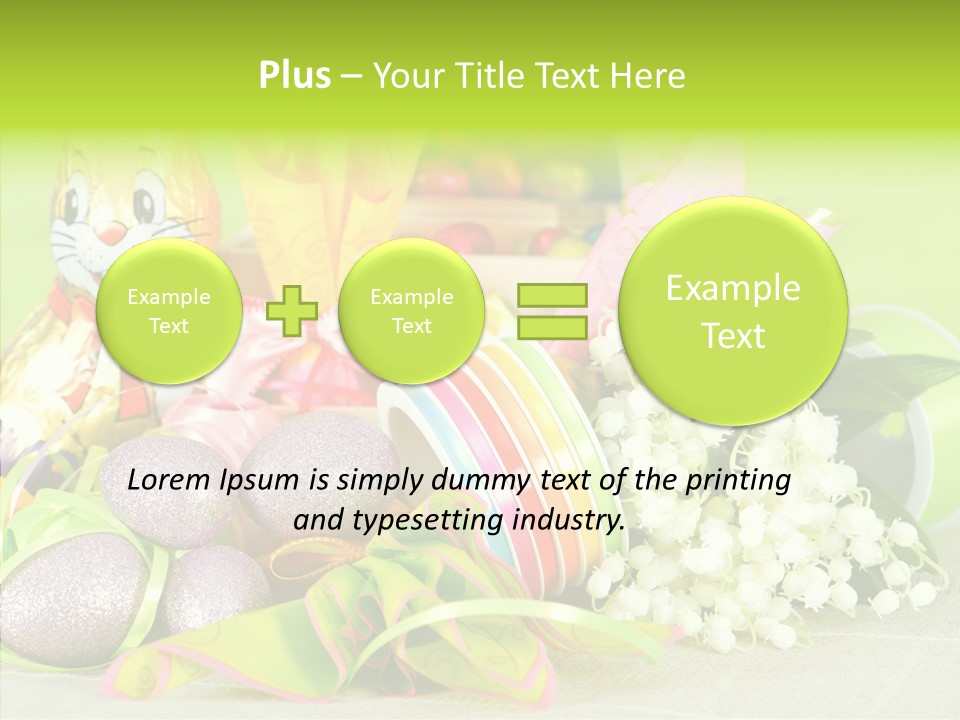 Ribbon Holiday Handmade PowerPoint Template