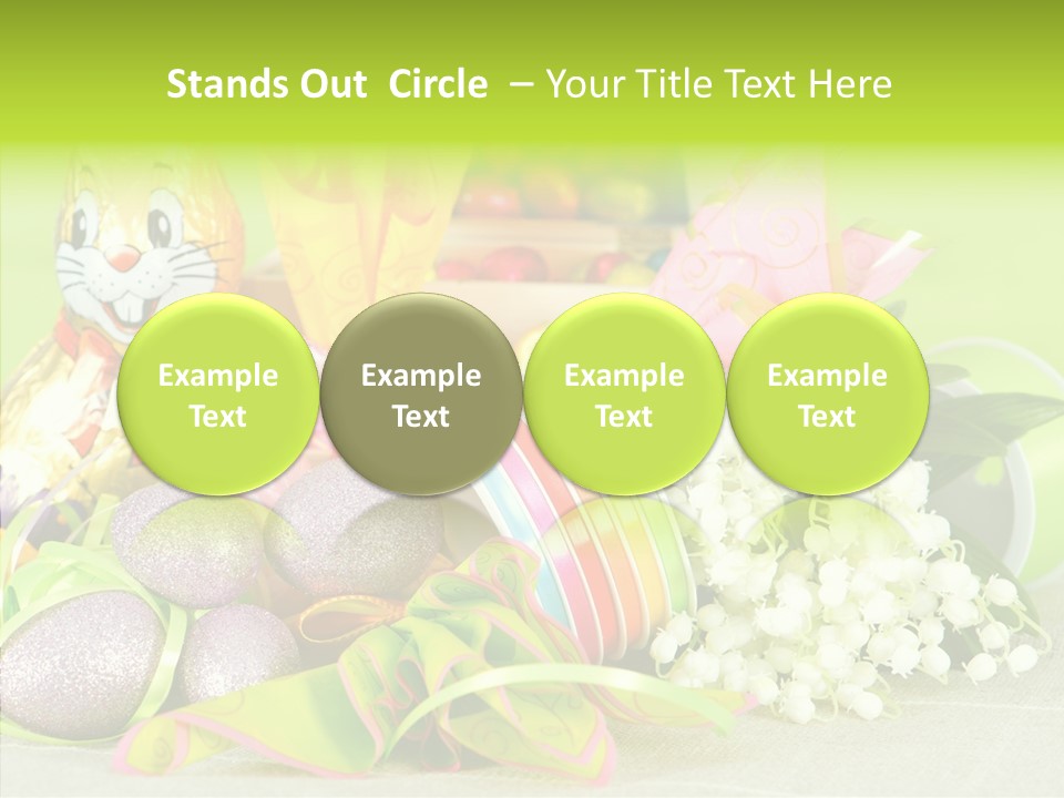 Ribbon Holiday Handmade PowerPoint Template