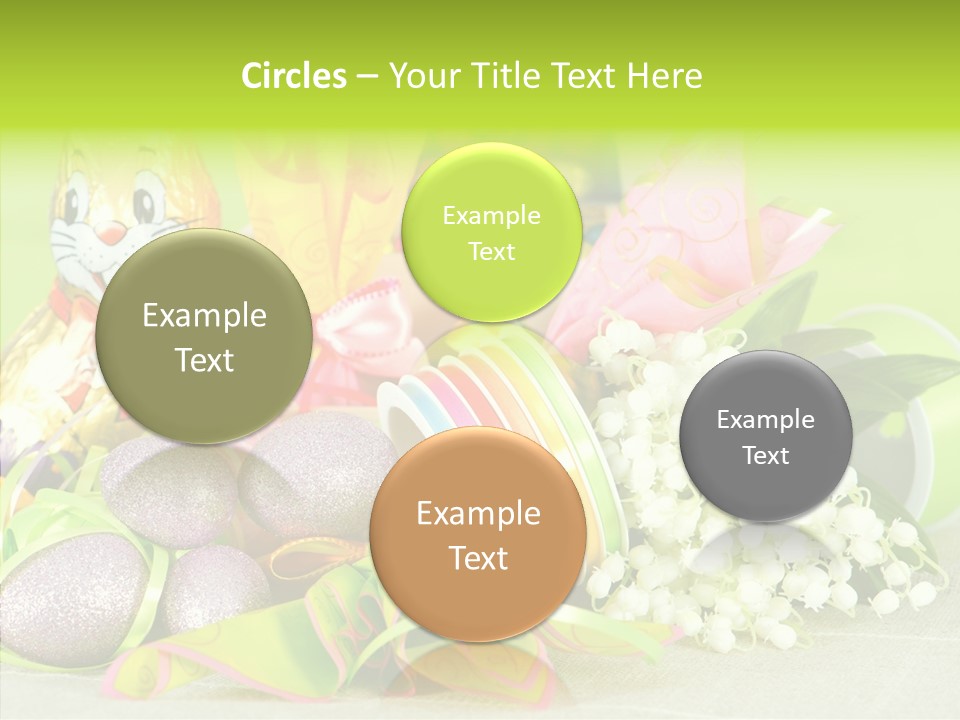 Ribbon Holiday Handmade PowerPoint Template