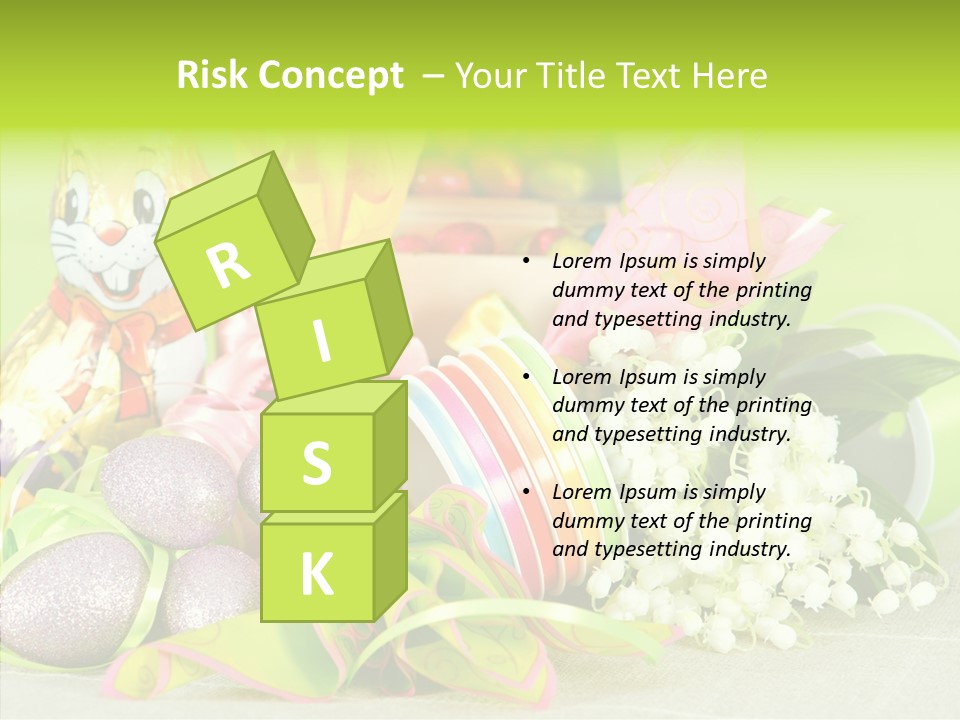 Ribbon Holiday Handmade PowerPoint Template