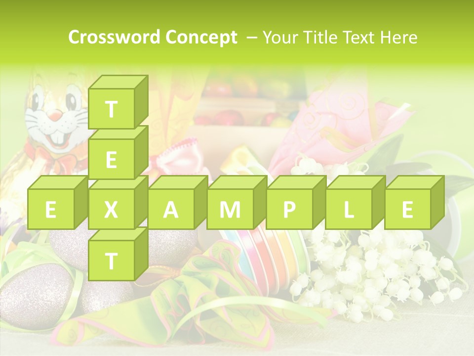 Ribbon Holiday Handmade PowerPoint Template