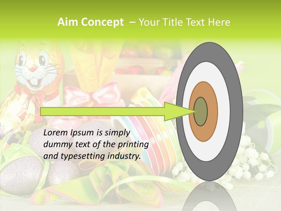 Ribbon Holiday Handmade PowerPoint Template