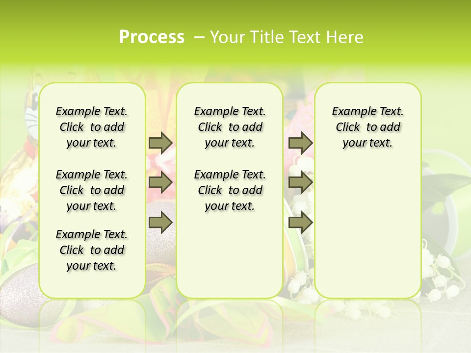 Ribbon Holiday Handmade PowerPoint Template