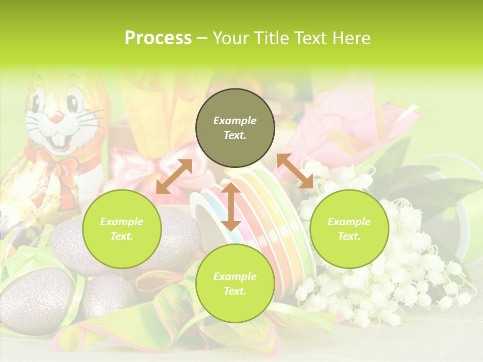 Ribbon Holiday Handmade PowerPoint Template