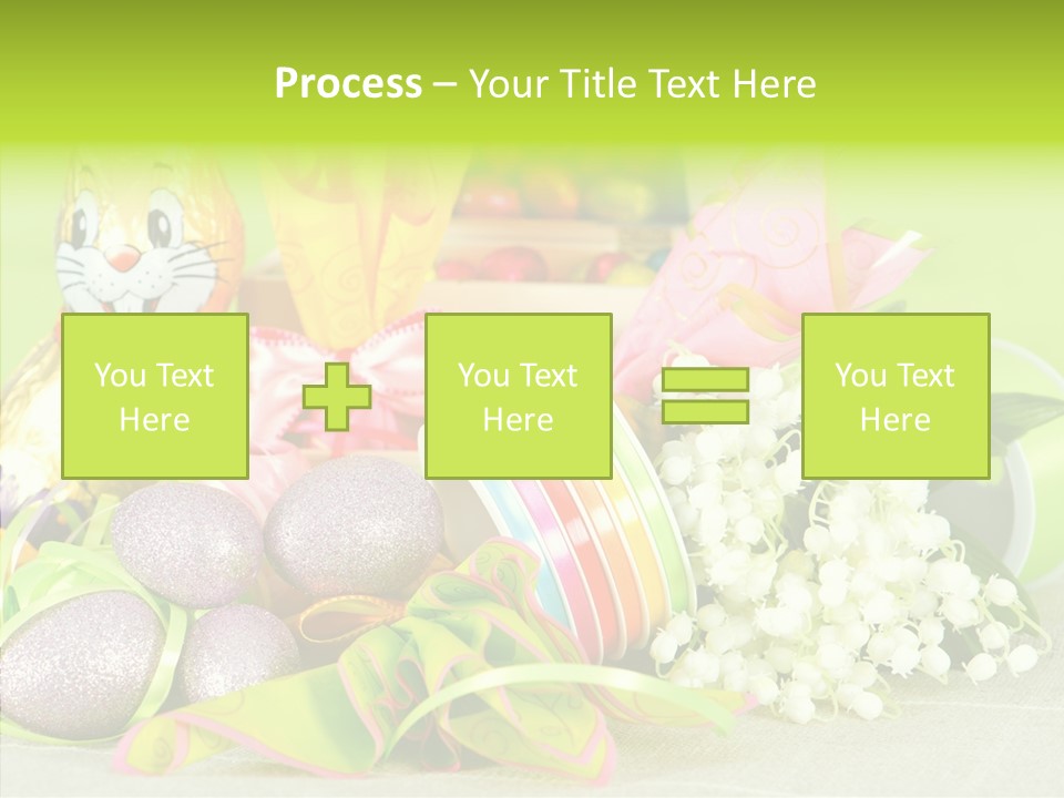 Ribbon Holiday Handmade PowerPoint Template