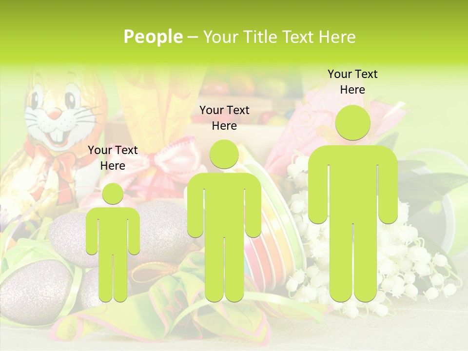 Ribbon Holiday Handmade PowerPoint Template