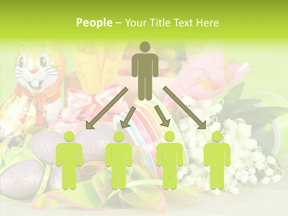 Ribbon Holiday Handmade PowerPoint Template