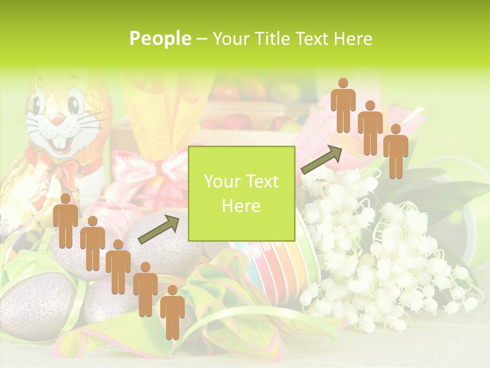 Ribbon Holiday Handmade PowerPoint Template