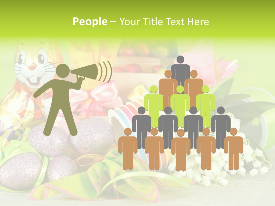 Ribbon Holiday Handmade PowerPoint Template