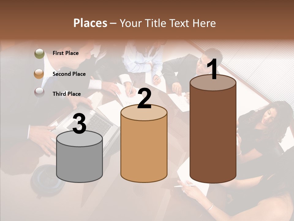 Secretary Team Businessteamwork PowerPoint Template