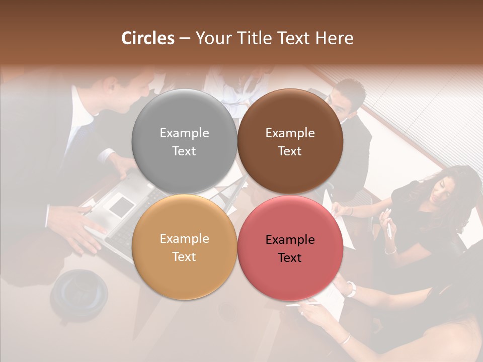 Secretary Team Businessteamwork PowerPoint Template