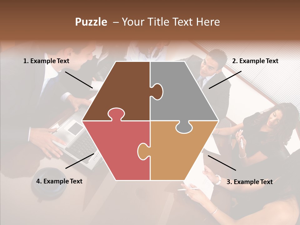 Secretary Team Businessteamwork PowerPoint Template