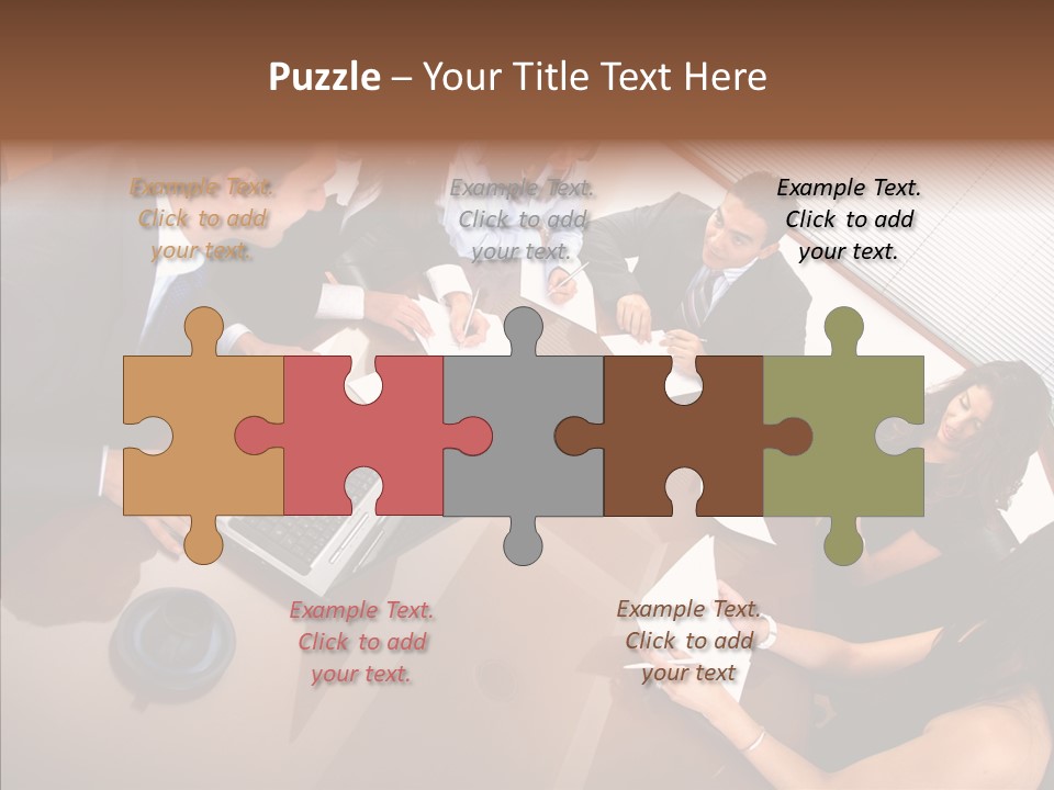 Secretary Team Businessteamwork PowerPoint Template