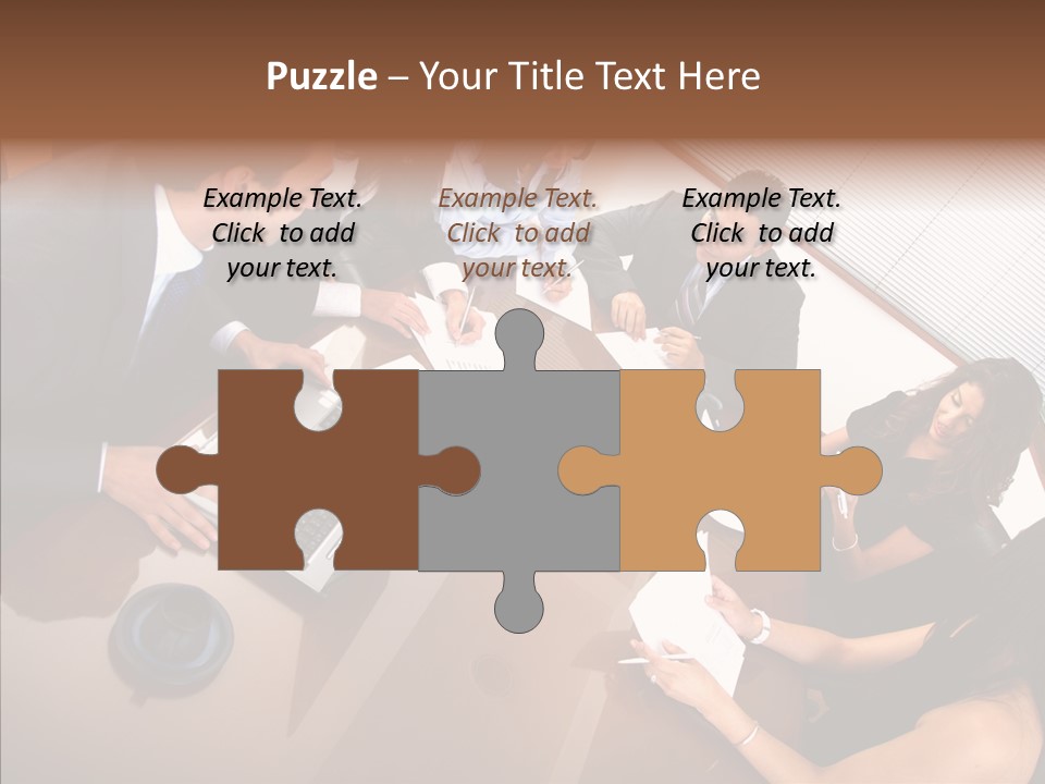 Secretary Team Businessteamwork PowerPoint Template