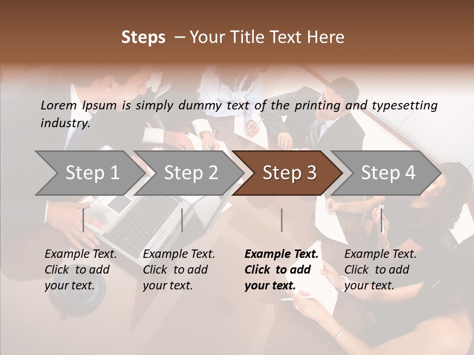 Secretary Team Businessteamwork PowerPoint Template