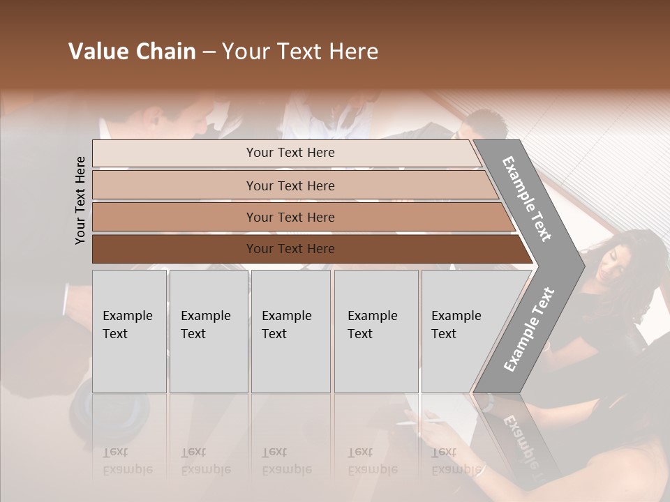 Secretary Team Businessteamwork PowerPoint Template