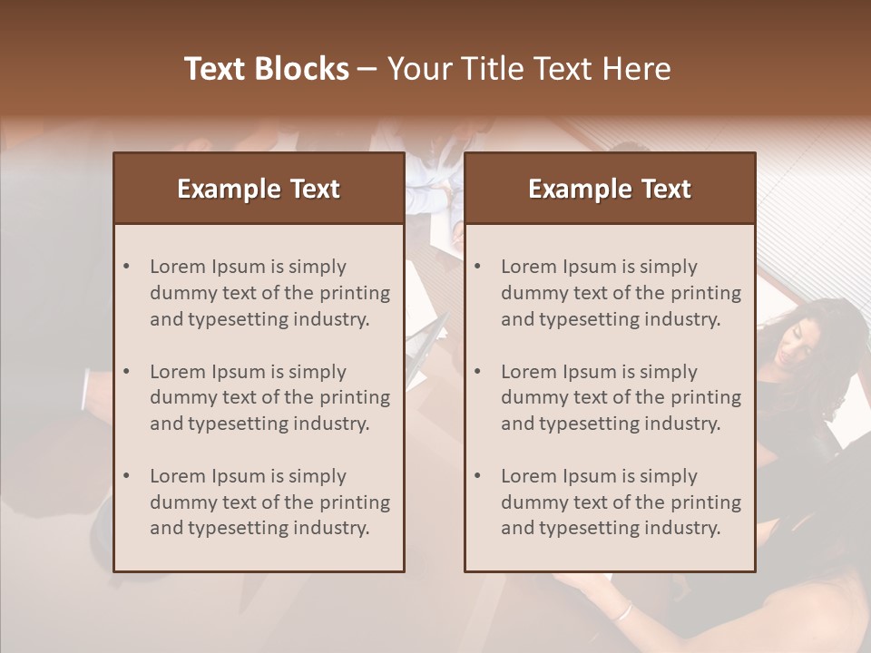 Secretary Team Businessteamwork PowerPoint Template