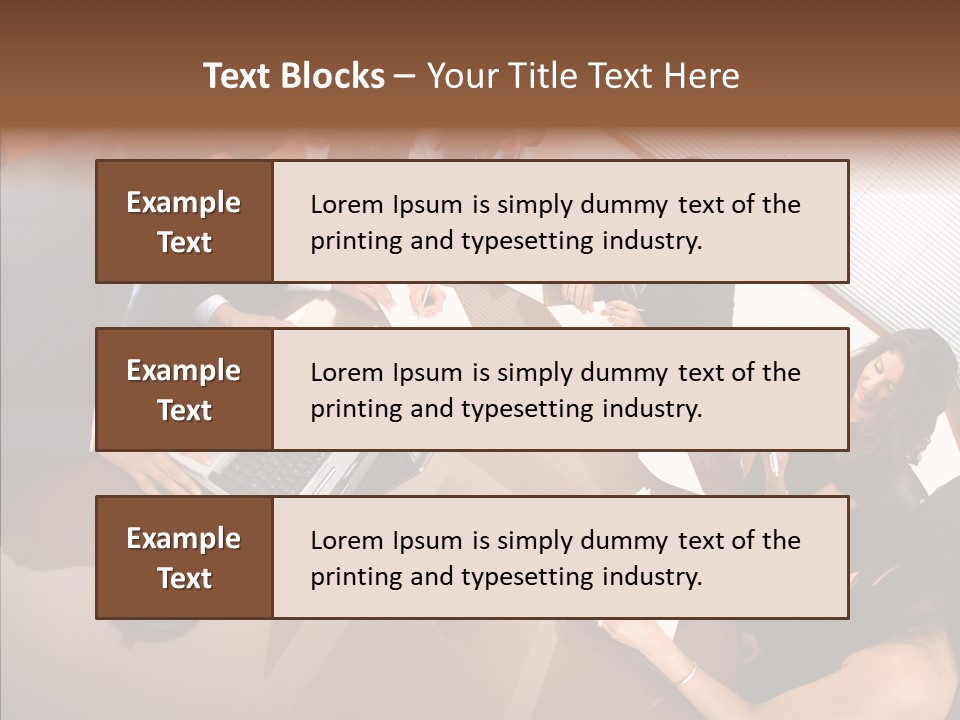 Secretary Team Businessteamwork PowerPoint Template