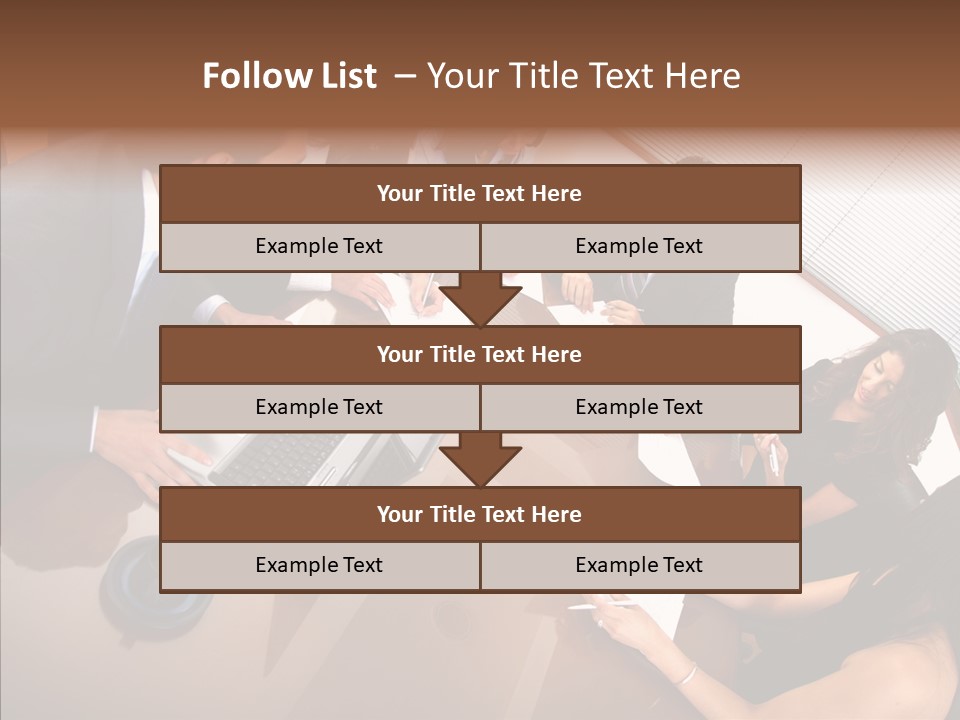 Secretary Team Businessteamwork PowerPoint Template