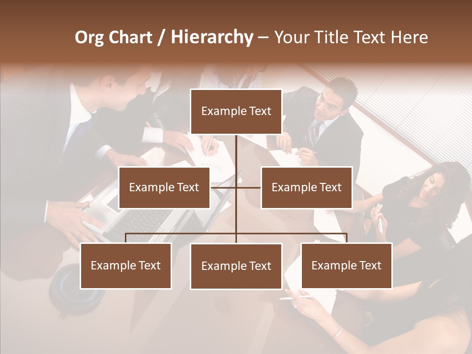Secretary Team Businessteamwork PowerPoint Template