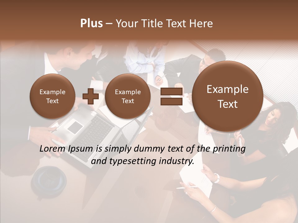 Secretary Team Businessteamwork PowerPoint Template