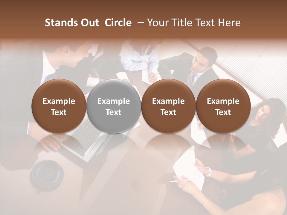 Secretary Team Businessteamwork PowerPoint Template