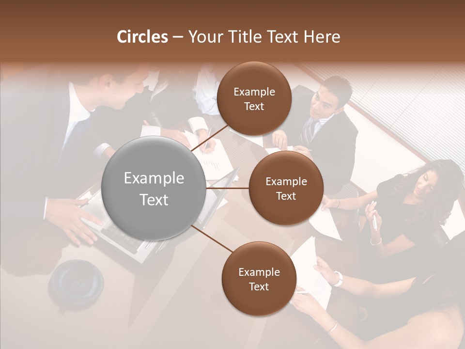 Secretary Team Businessteamwork PowerPoint Template