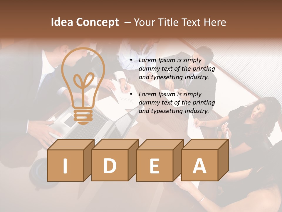 Secretary Team Businessteamwork PowerPoint Template