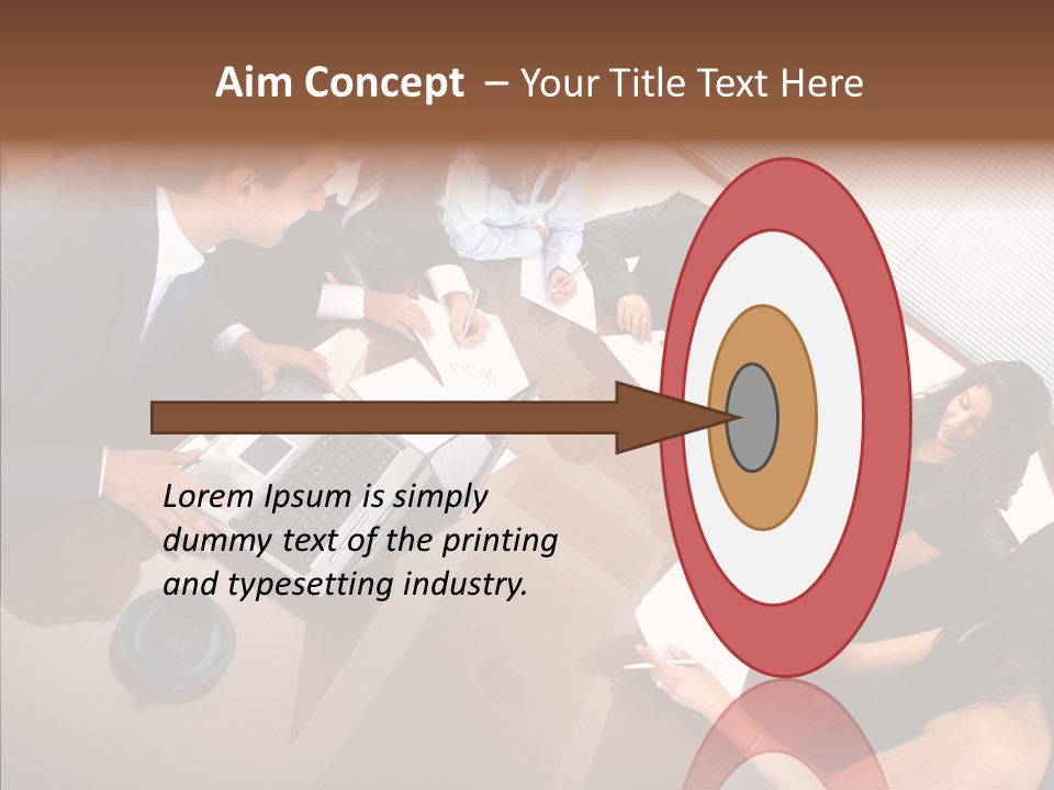 Secretary Team Businessteamwork PowerPoint Template