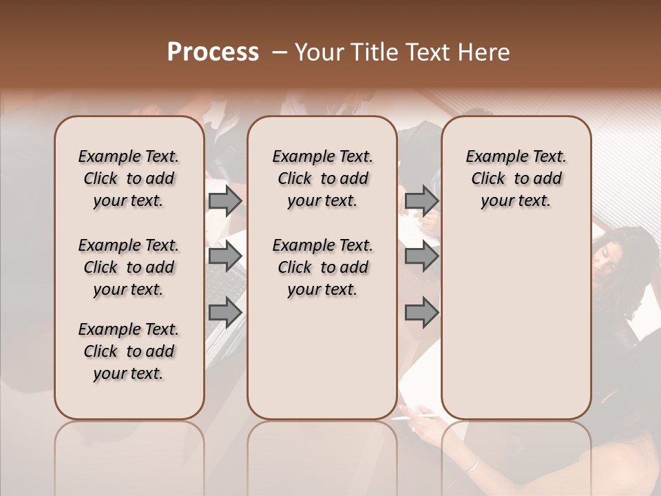 Secretary Team Businessteamwork PowerPoint Template