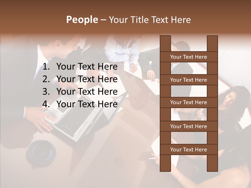 Secretary Team Businessteamwork PowerPoint Template