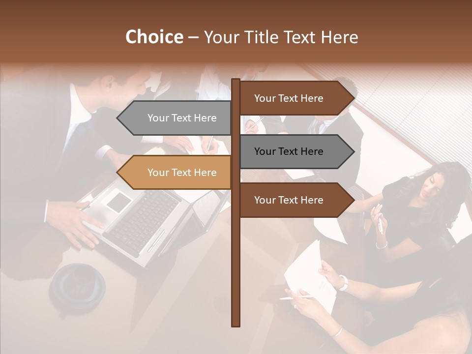 Secretary Team Businessteamwork PowerPoint Template