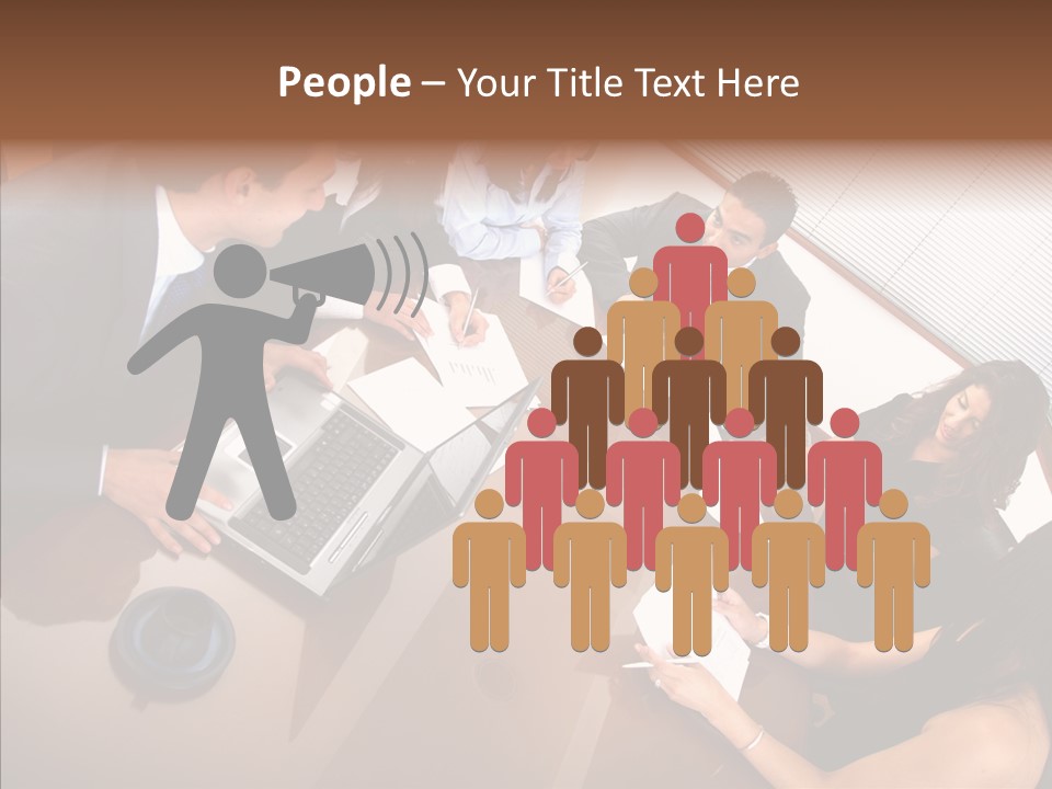 Secretary Team Businessteamwork PowerPoint Template