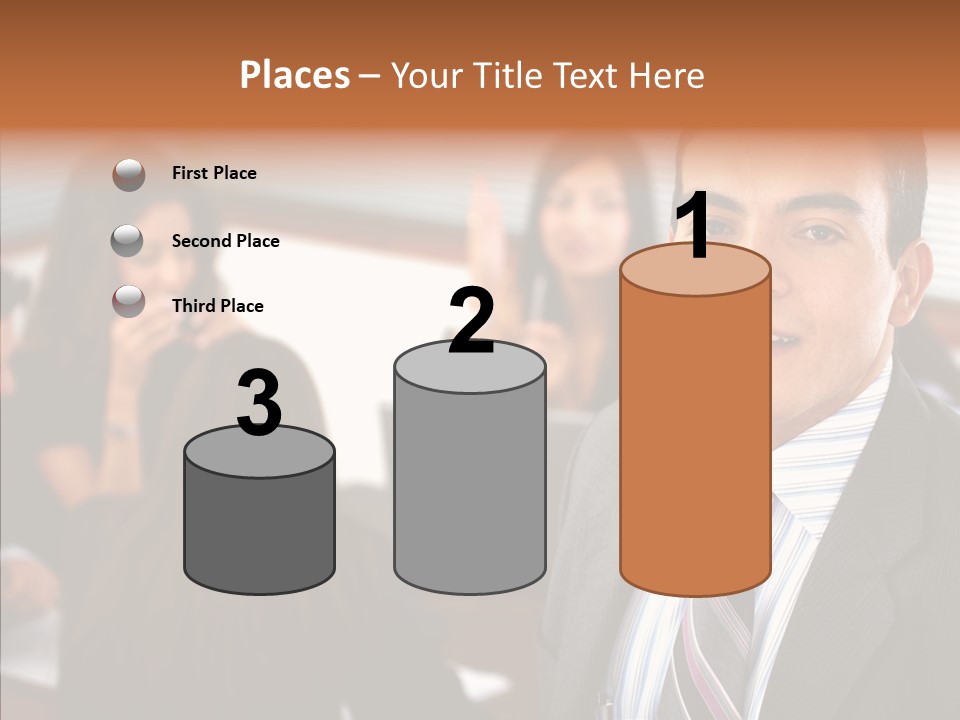 Manager Leader Staff PowerPoint Template