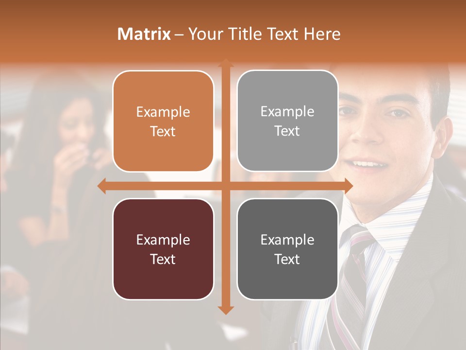 Manager Leader Staff PowerPoint Template