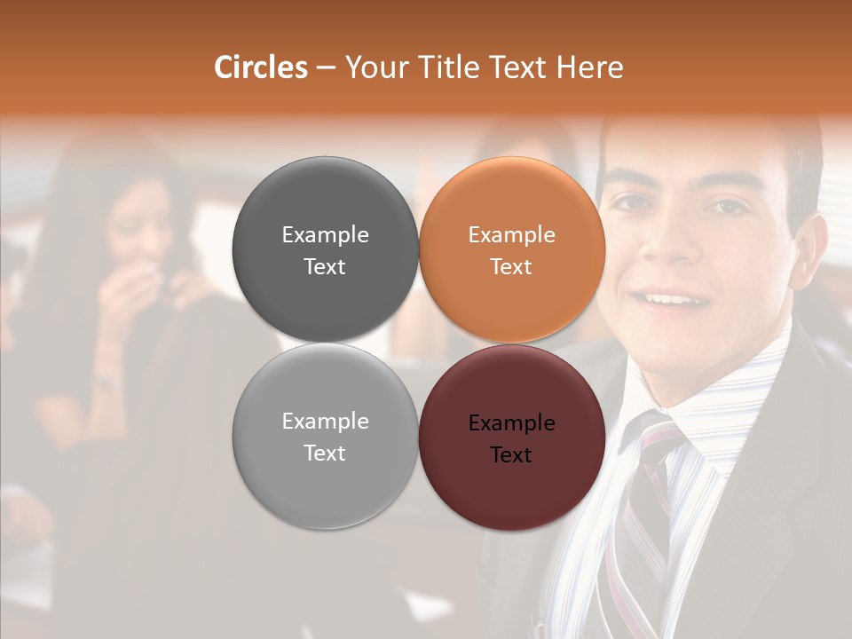 Manager Leader Staff PowerPoint Template