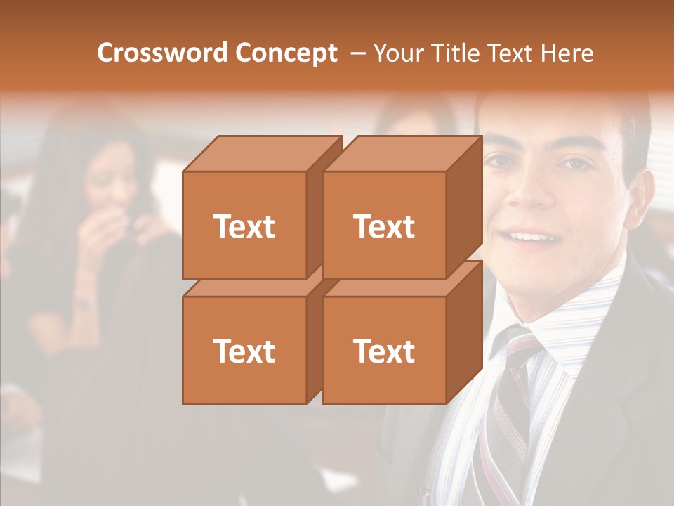 Manager Leader Staff PowerPoint Template