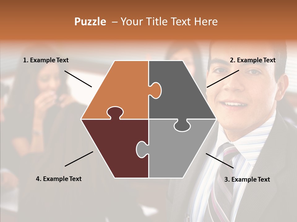 Manager Leader Staff PowerPoint Template