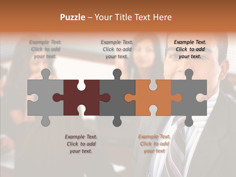 Manager Leader Staff PowerPoint Template