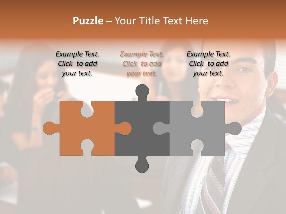 Manager Leader Staff PowerPoint Template