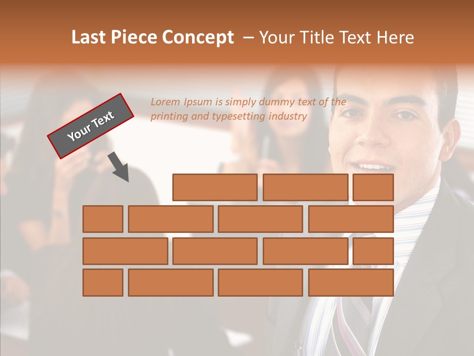 Manager Leader Staff PowerPoint Template