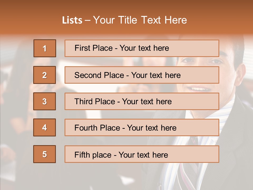 Manager Leader Staff PowerPoint Template