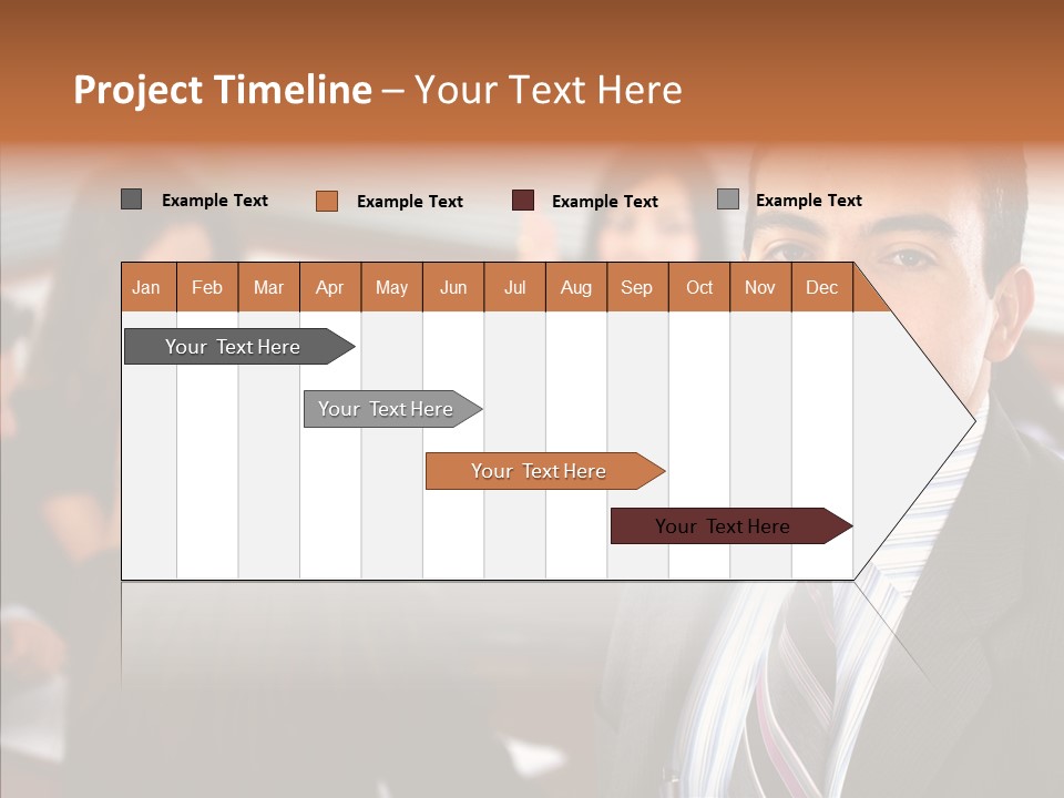 Manager Leader Staff PowerPoint Template