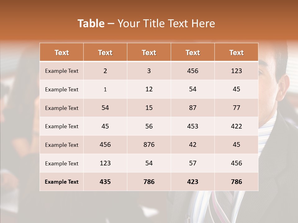 Manager Leader Staff PowerPoint Template